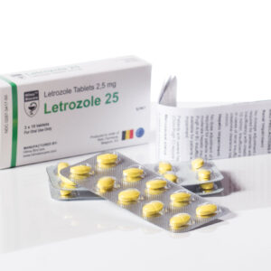 Letrozole 2.5mg – Anti-estrogen, decreases fat build-up and decreases water retention