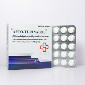 Apto® – Turinabol<p class="fgs">Chlorodelydromethytestosterone 10mg</p>