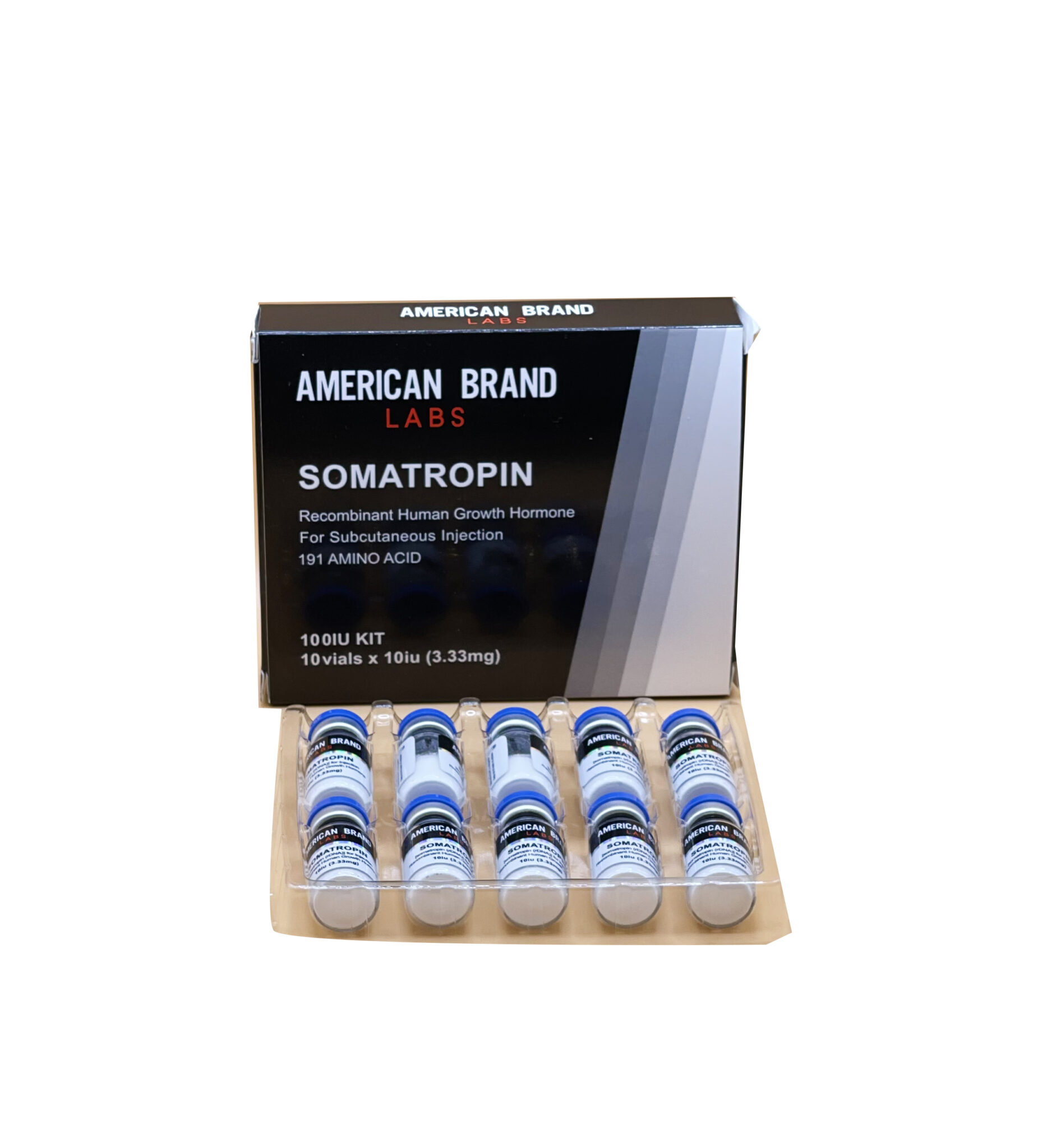 Somatropin 10 IU (10 Vials) – American Brand