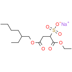 Sodium 1-ethoxy-4-((2-ethylhexyl)oxy)-1,4-dioxobutane-2-sulfonate
