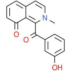 1-(3-hydroxybenzoyl)-2-methyl-8(2H)-Isoquinolinone