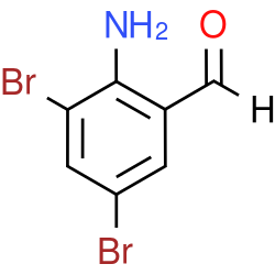 2-amino-3,5-dibromobenzaldehyde