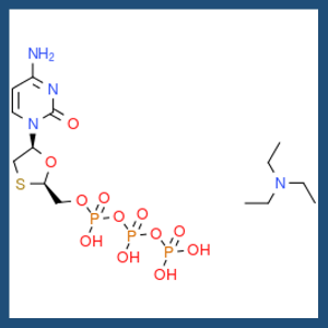 Lamivudine triphosphate triethylamine salt