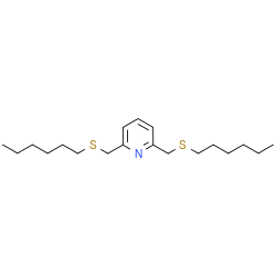 2,6-bis((hexylsulfanyl)methyl)pyridine