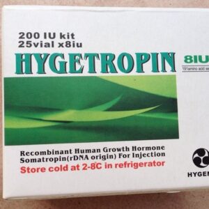 Hygetropin 8iu x 25 vials