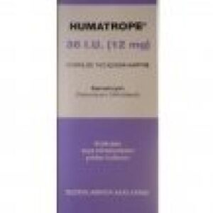 HUMATROPE *Somatropin* 36 IU (12MG)